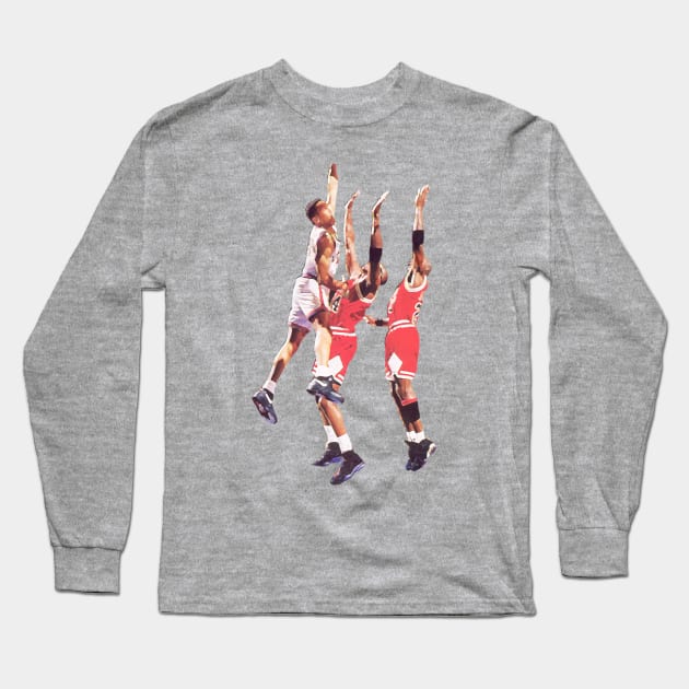 The Dunk: Starks Long Sleeve T-Shirt by The Knicks Wall